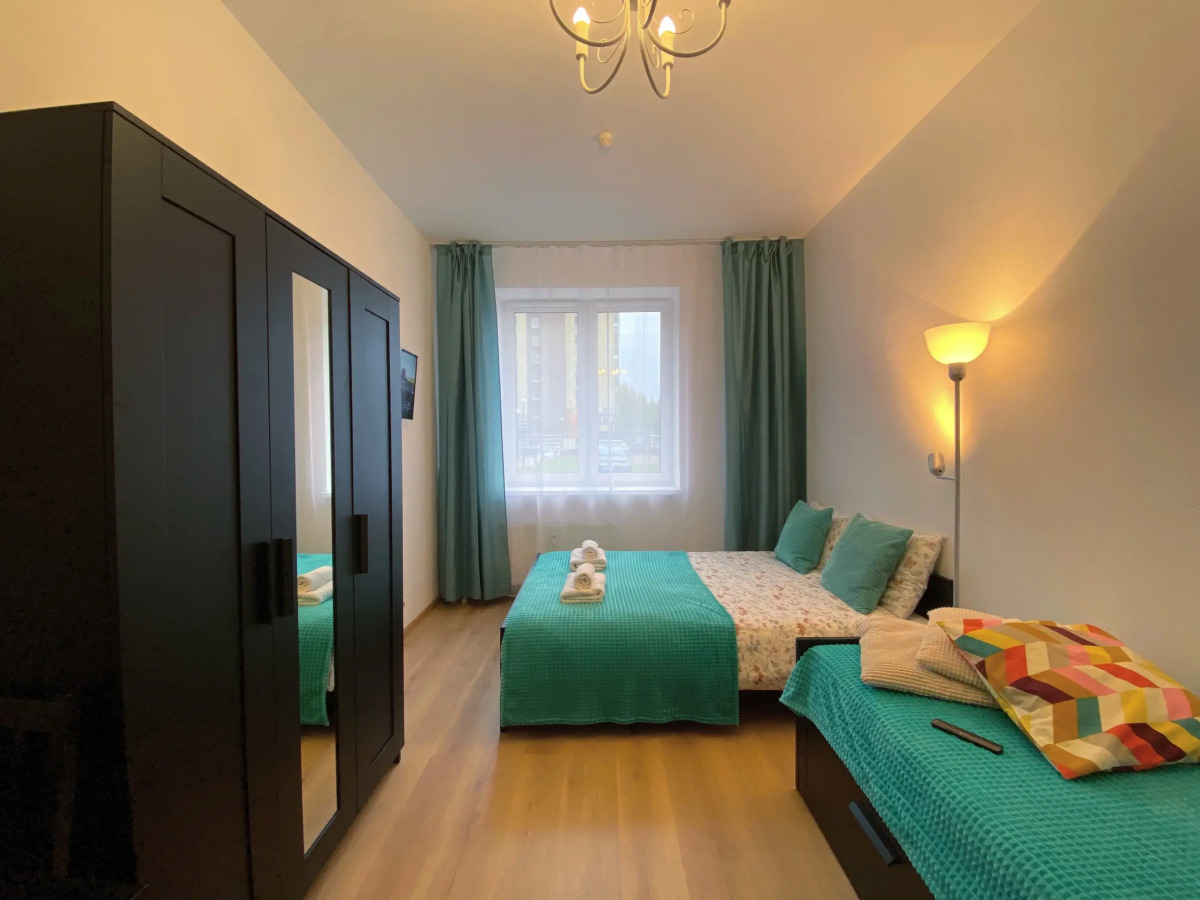 Квартира Студия Бирюзовая в поселке Песочном