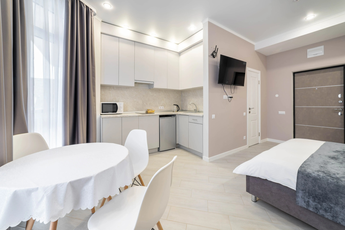 Квартира Потрясающая студия для 4х человек в 5 минутах от моря