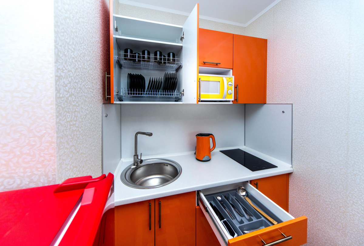 Квартира 1комнатная для 4 человек на 17 этаже с видом на город