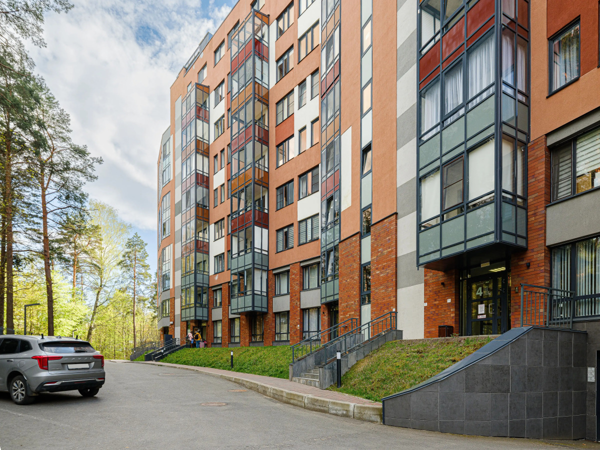 Квартира Студия с Качелью в Зеленогорске