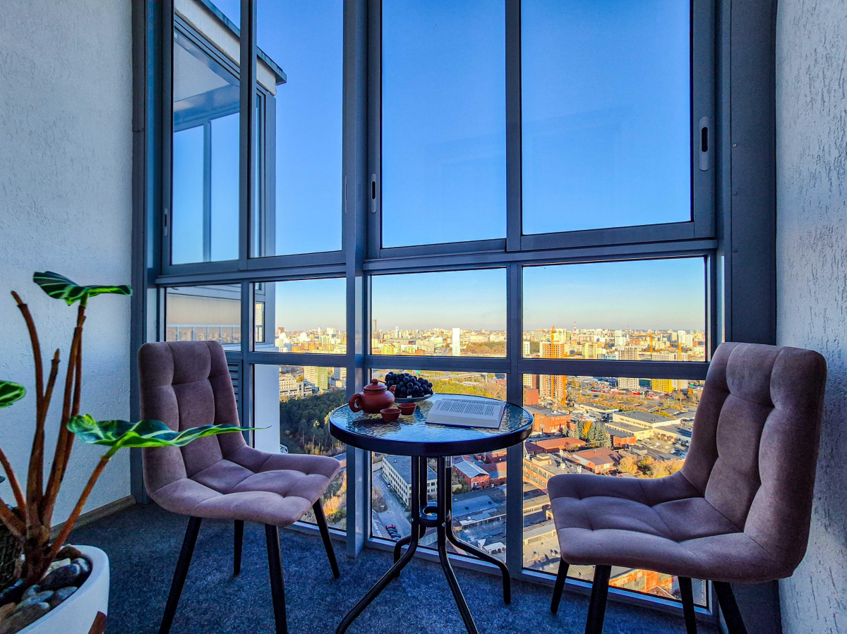 Квартира Уютная с панорамным видом 33 этаж