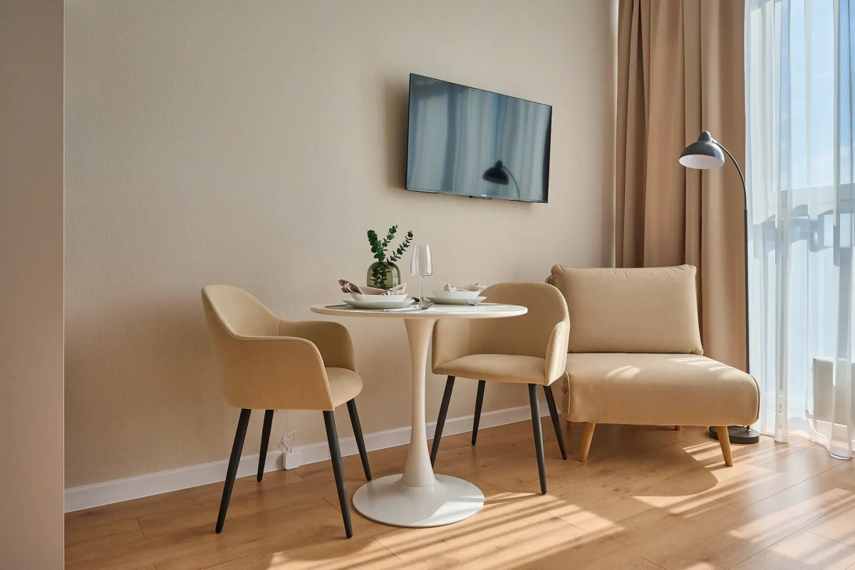 Квартира Ваниль -стильная в ЖК Самолет