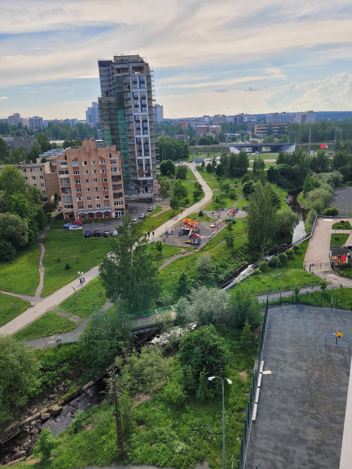 Новая квартира "На высоте" в центре города