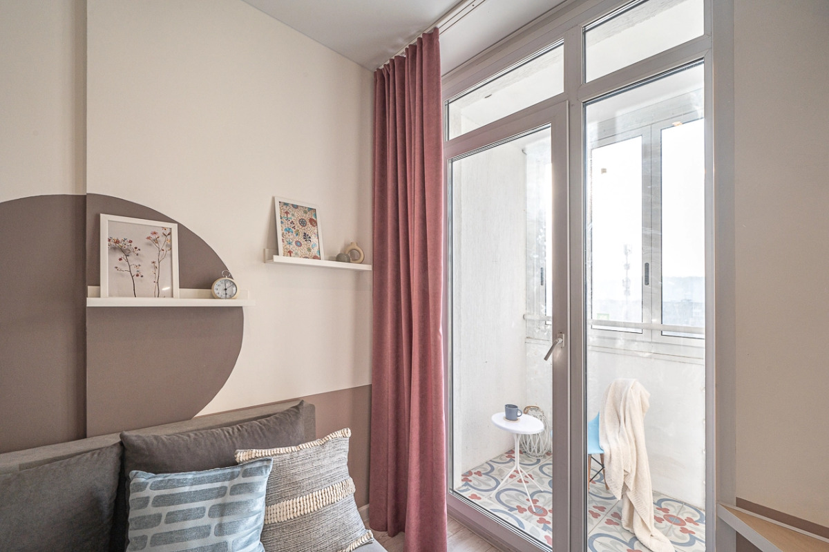 Квартира Стильная студия рядом с аквапарком