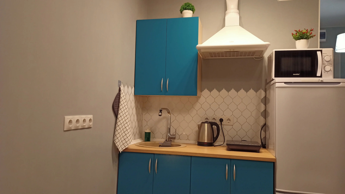 Квартира Уютная студия на Заполярной рядом с микрохирургией глаза, ККБ 2