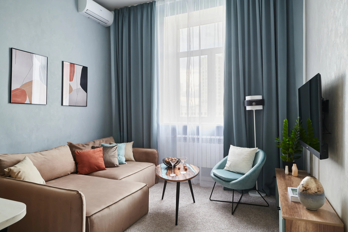 Квартира GM Apartments Тихая и уютная Трехкомнатная на Краснопресненской набережной