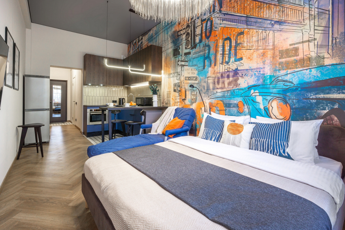 Апартаменты Queenstay Шелби на Войковской