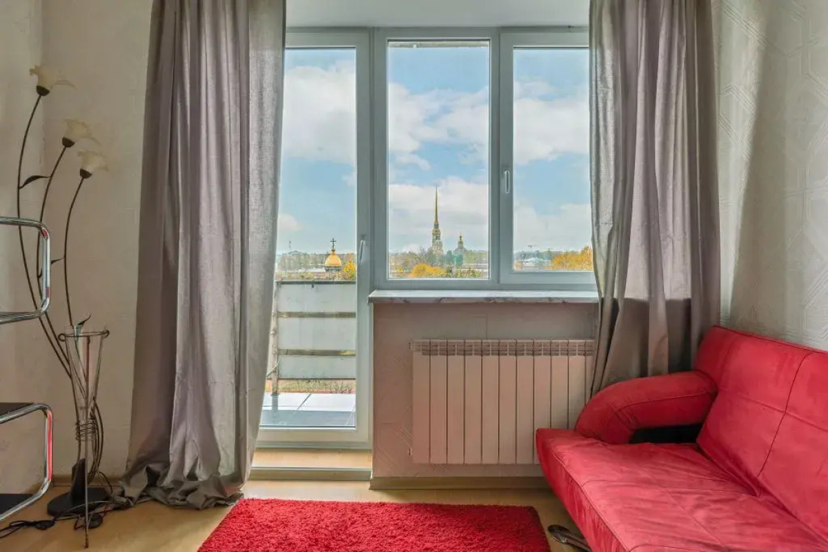 Апартаменты Sutki Rent с видом на Петропавловскую крепость