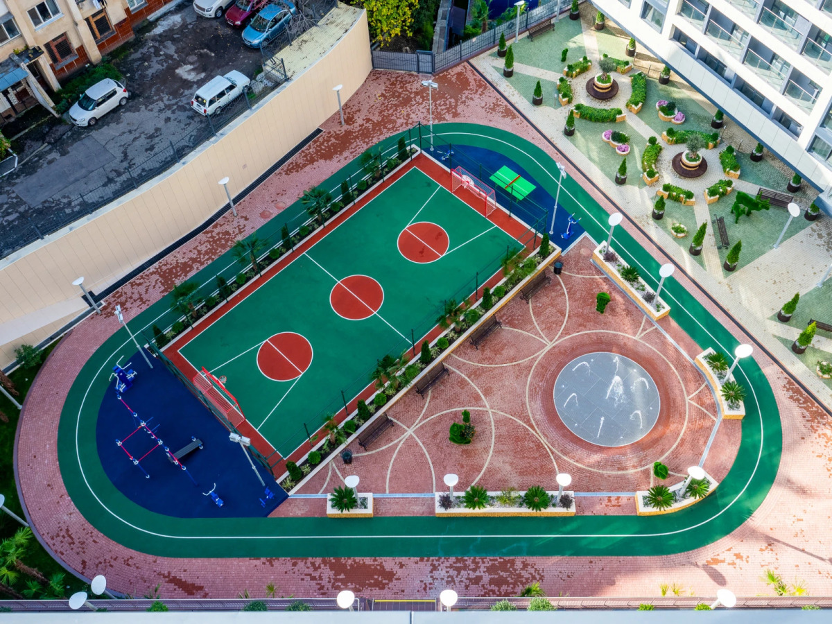 Апартаменты Сокол на верхнем этаже с балконом