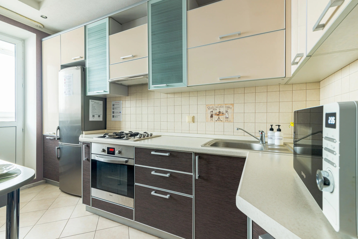 Квартира 1-к в престижном мкр. на Сельской 39/6 с красивым видом на Волгу от RentAp, 5 сп.мест