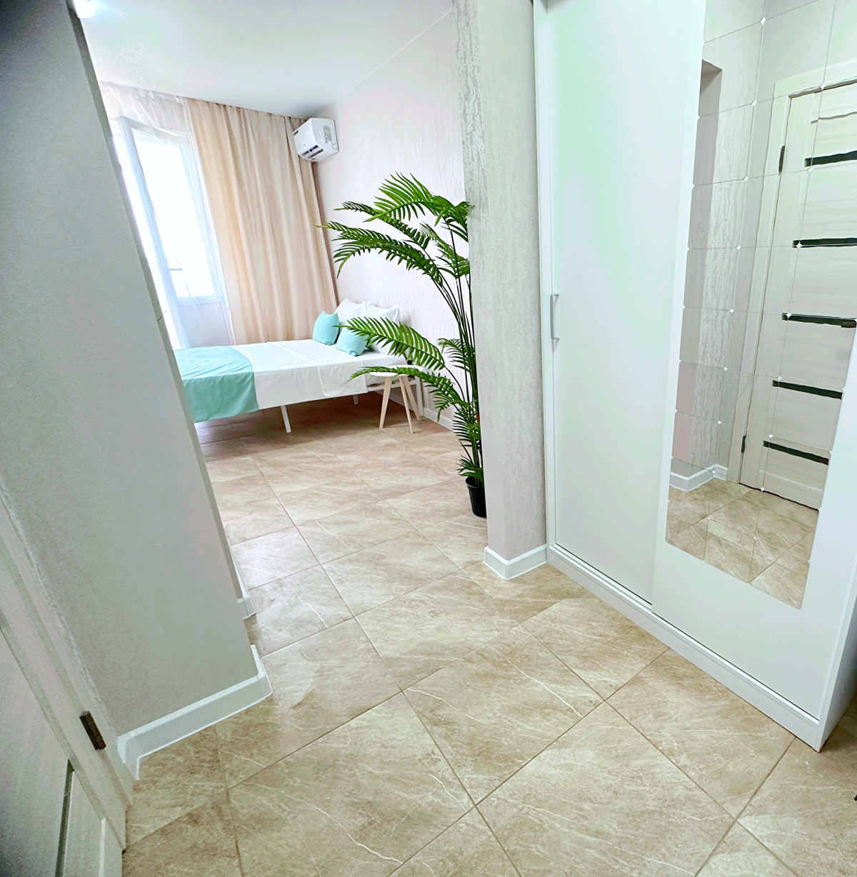 Апартаменты с видом на рощу