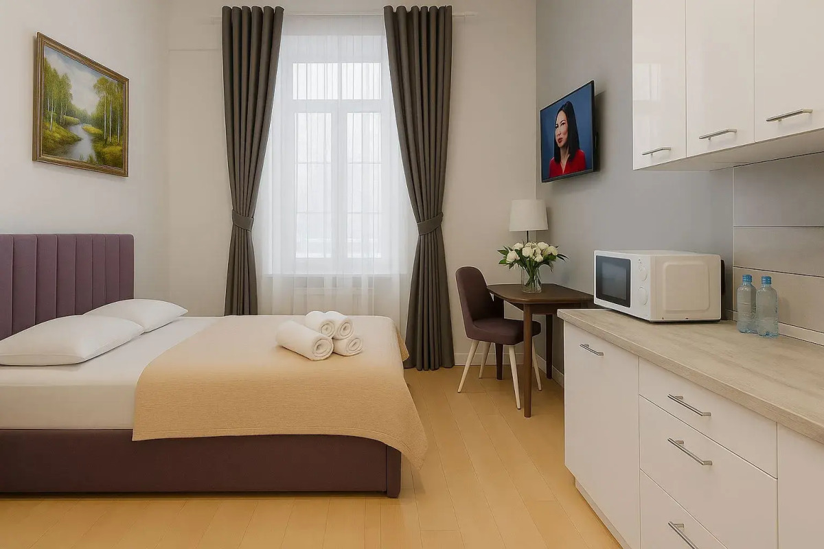 Апартаменты на улице Летчика Бабушкина 11/2к2