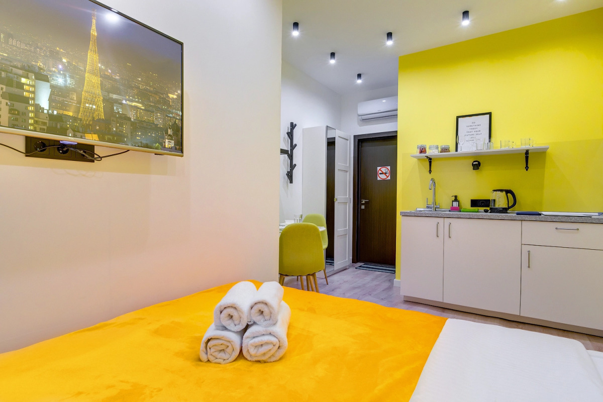 Квартира Студия Мини с видом на Арбат Axis.Moscow Arbat