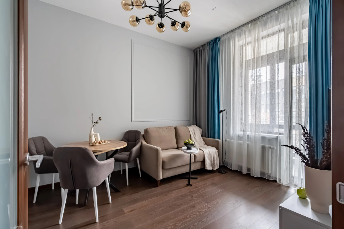 Квартира Nut на Манчестерской Satin home