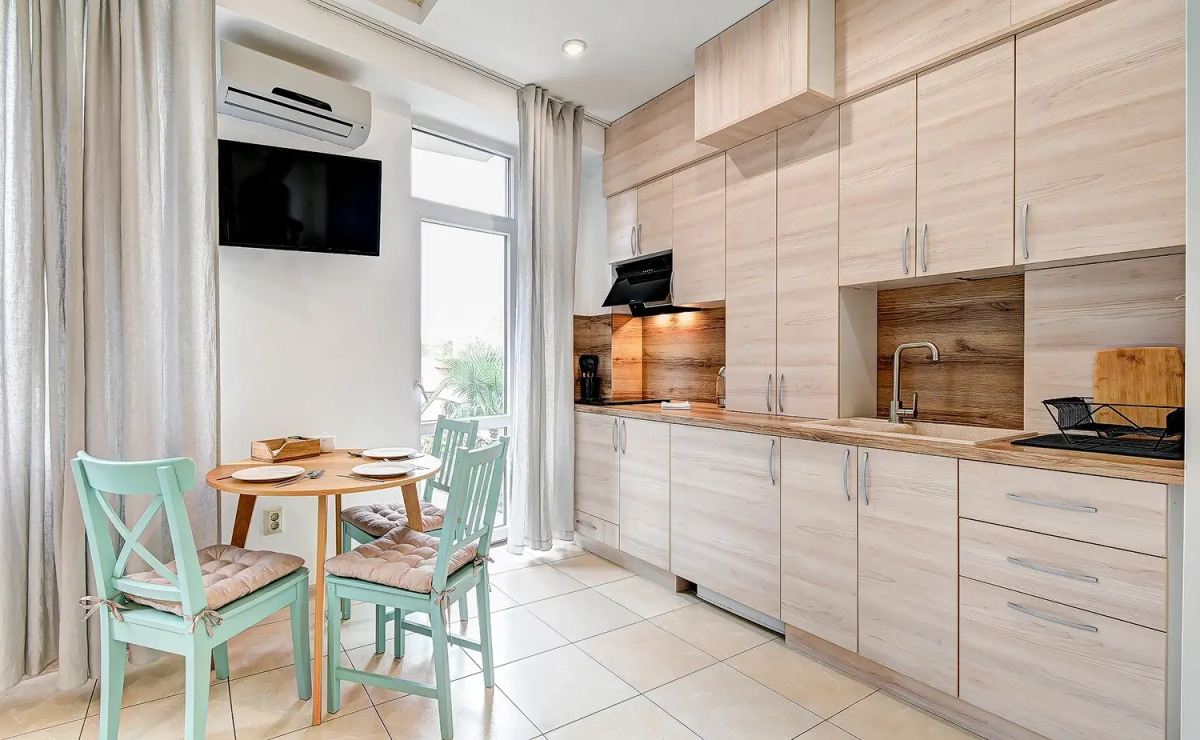 Квартира Студия для 4 Гостей Сочи Больничный Городок