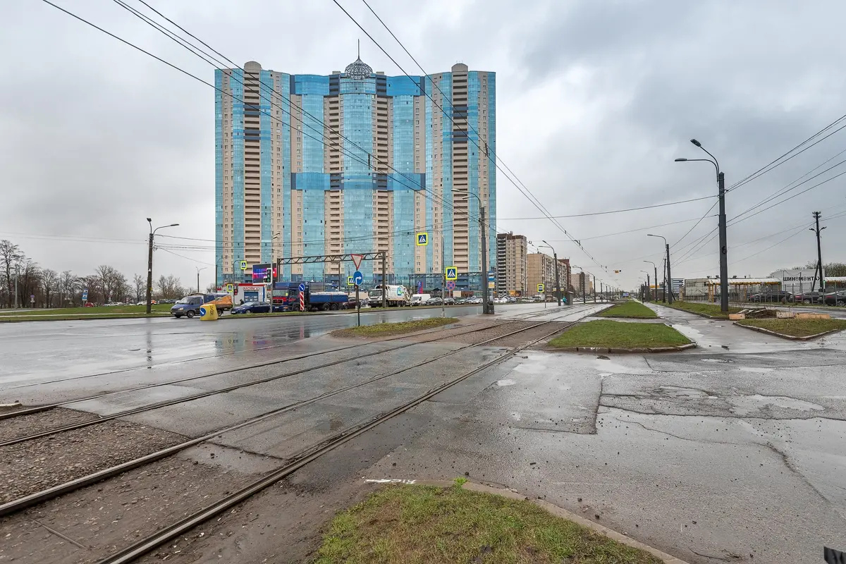 Апартаменты в Небоскребе с Видом на Неву