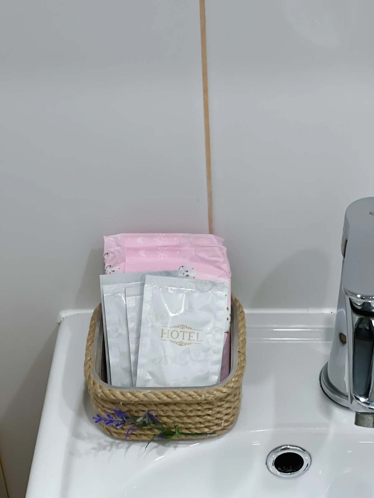 Квартира студия в голубых тонах