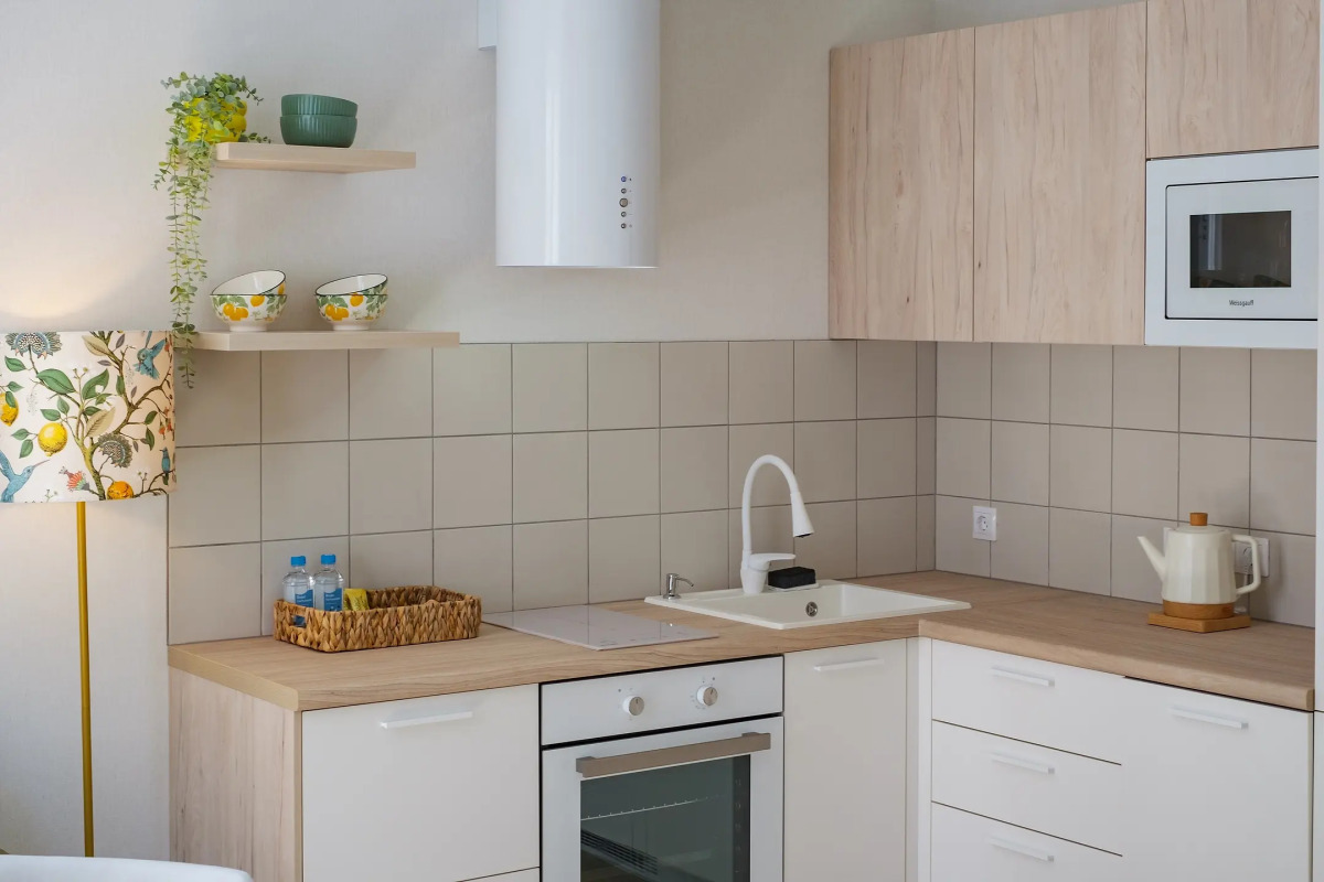 Апартаменты Уютная и новая студия в Кудепсте