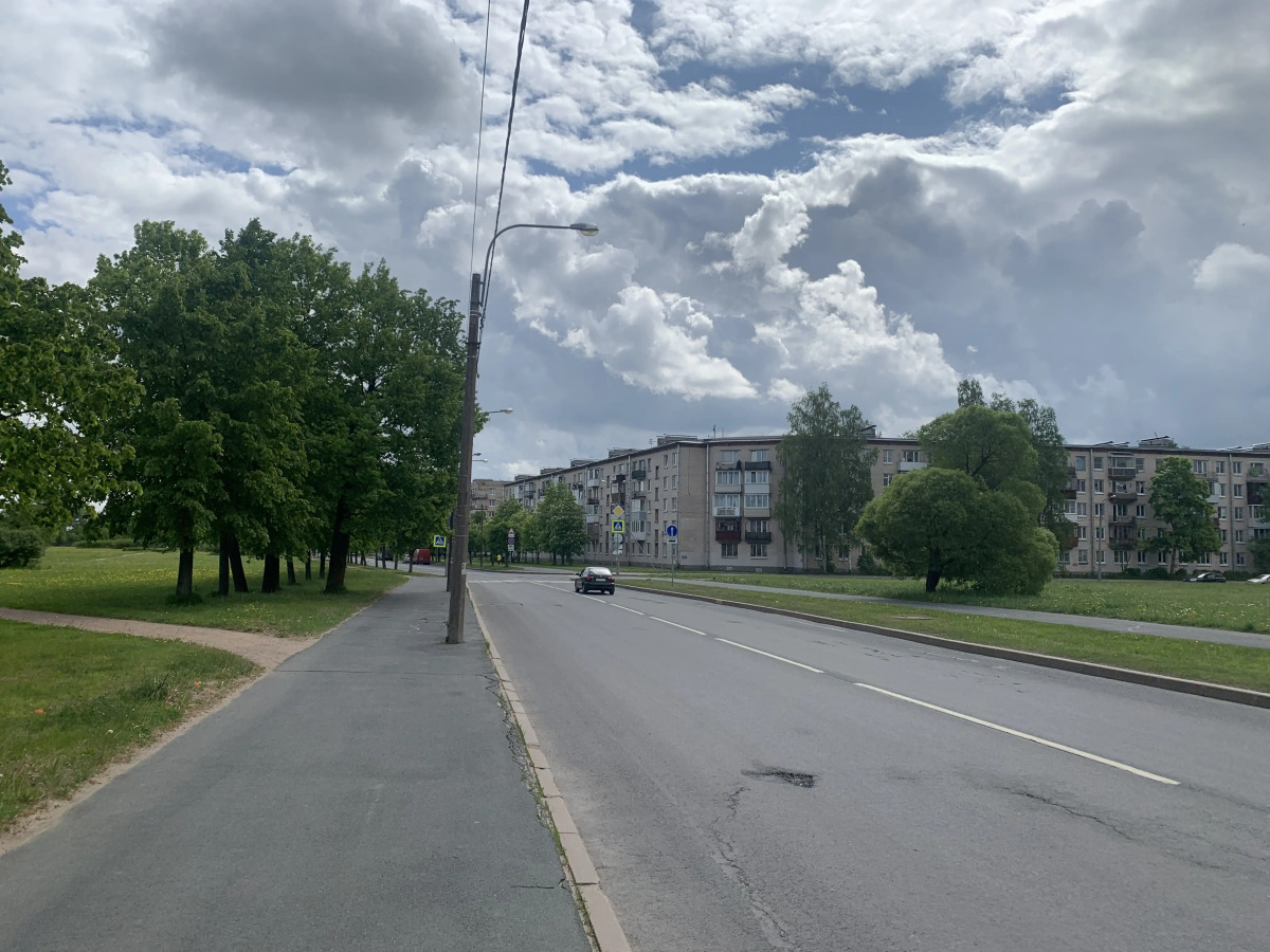 Апартаменты квартира с видом в центре Петергофа