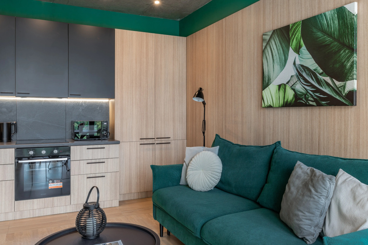 Апартаменты Дизайнерские с видом на парк