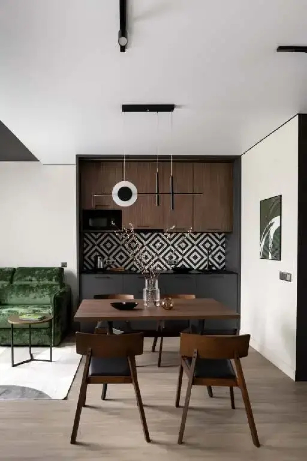 Apartments Malina Baden Studio Green