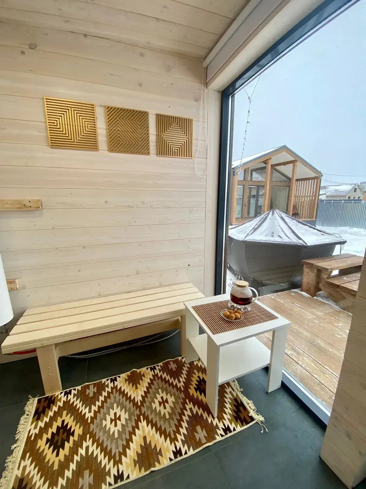 Частный дом Барн-хаус с сауной и чаном