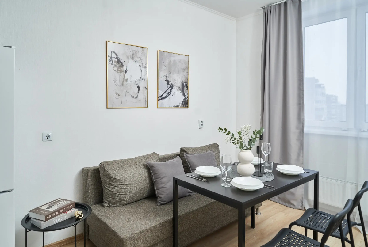 Квартира просторная двухкомнатная с кухней-гостиной от Welcome V Ekb