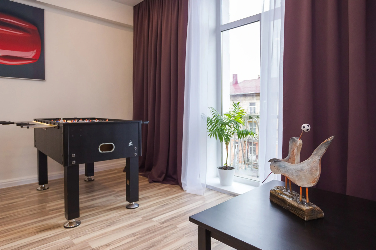 Квартира в центре с настольным футболом