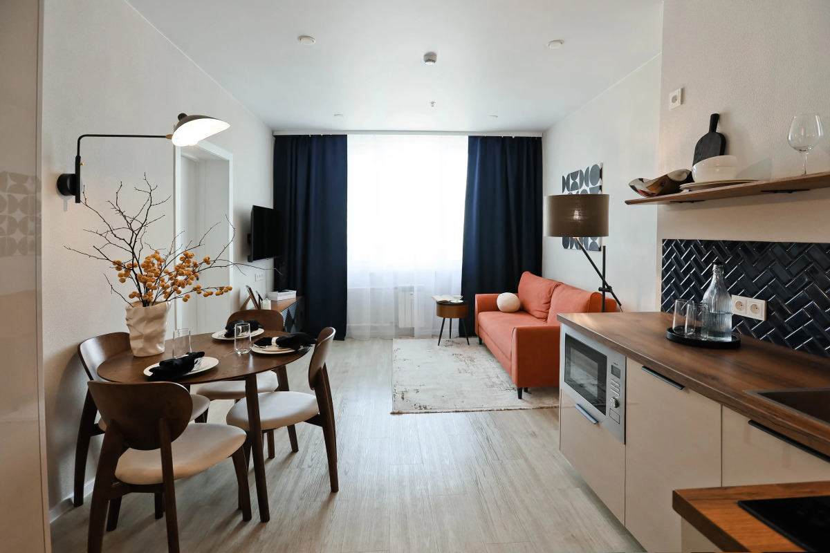 Апартаменты Двухкомнатные Люкс в IQ Aparts