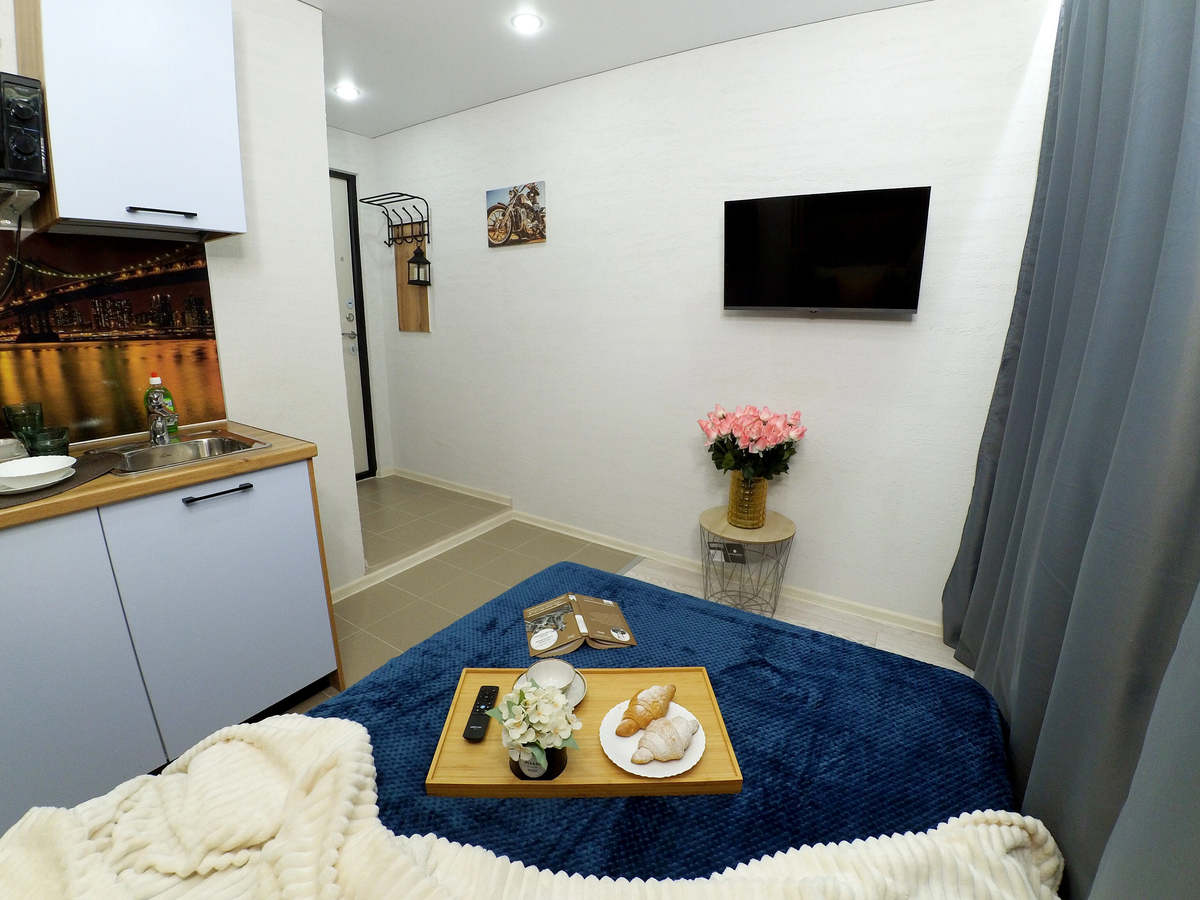 Апартаменты Компактная Студия Рядом с Аквапарком