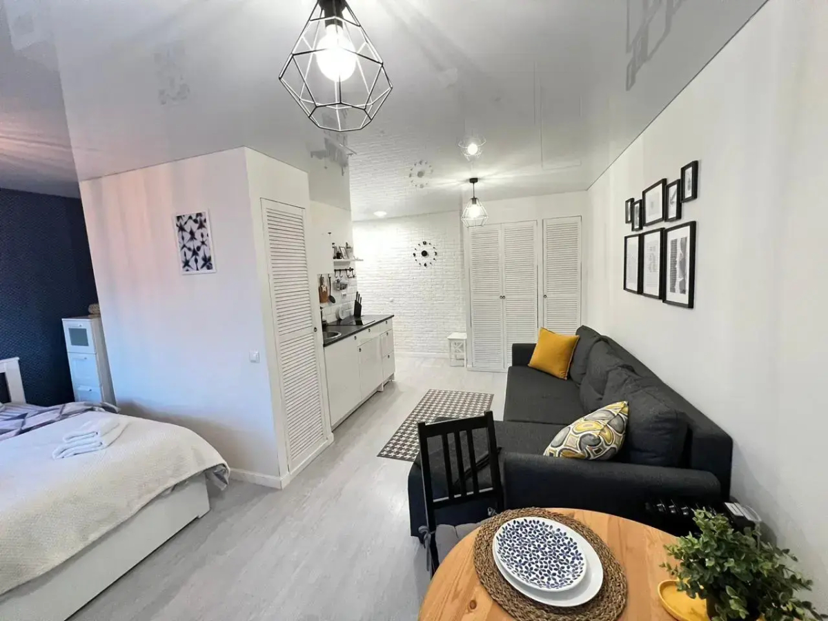 Квартира Студия Потрясающим Видом на Вулканы