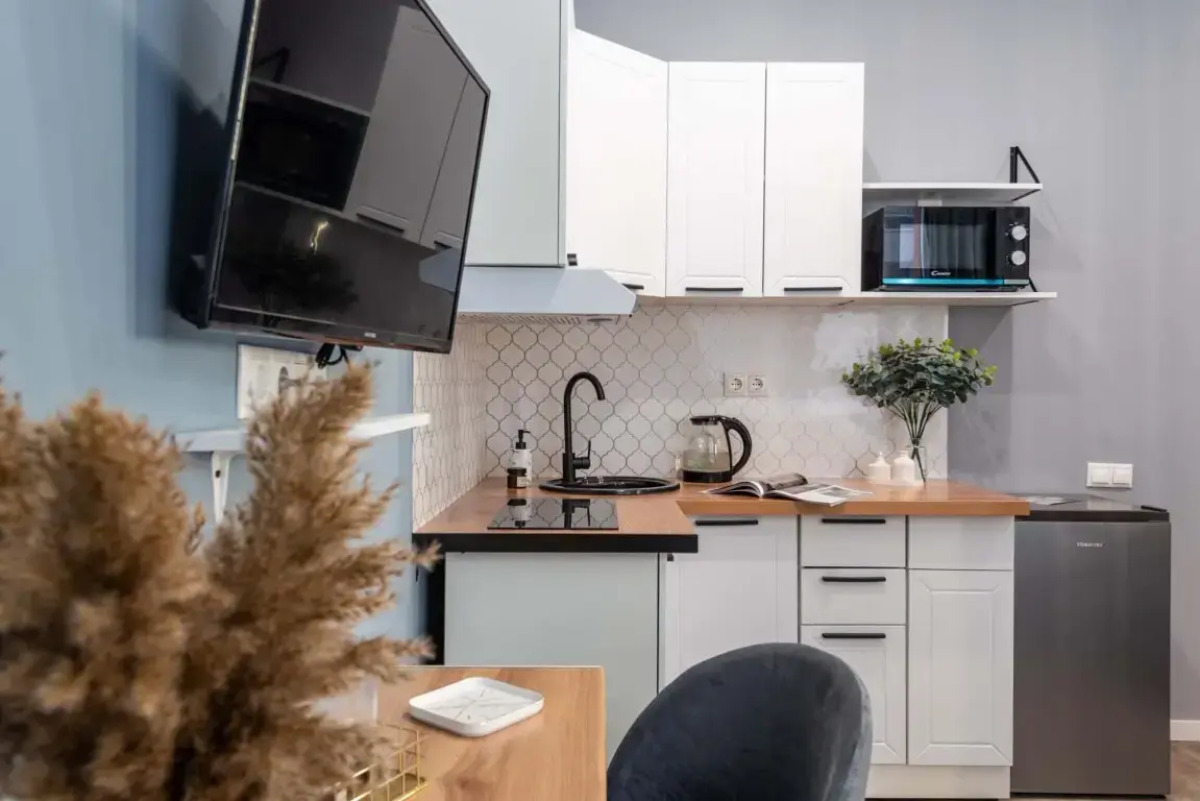 Апартаменты Студия с Видом на Город в ЖК Одинград