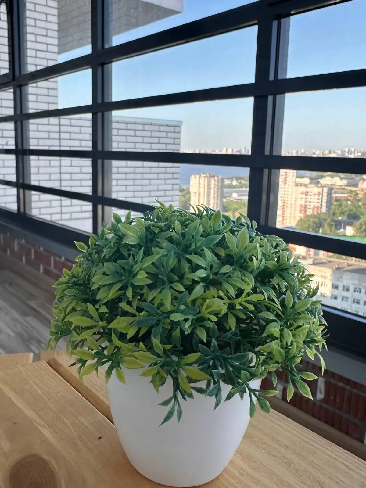 1-к. квартира на Базарной площади с видом на пруд, 30 м², 22 этаж