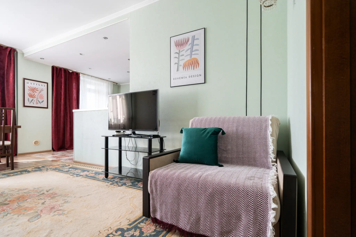 Квартира Просторная евродвушка Natali apart на метро Автозаводская