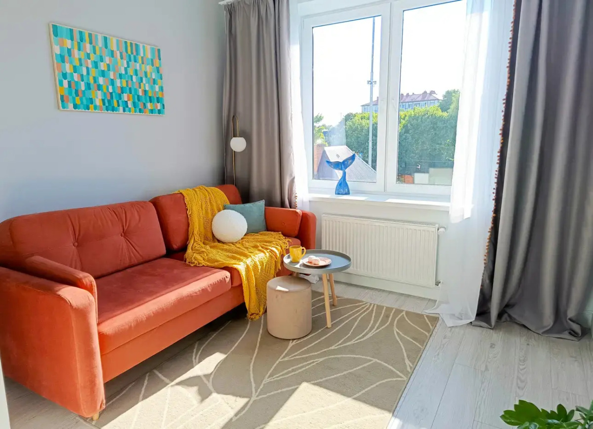 Апартаменты Рыба-Кит в современном комплексе на Яблоневой