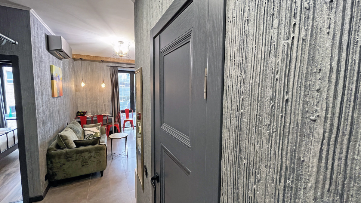 Апартаменты Уютные апартаменты Prime Grey в ЖК Савеловский Сити в центре Москвы