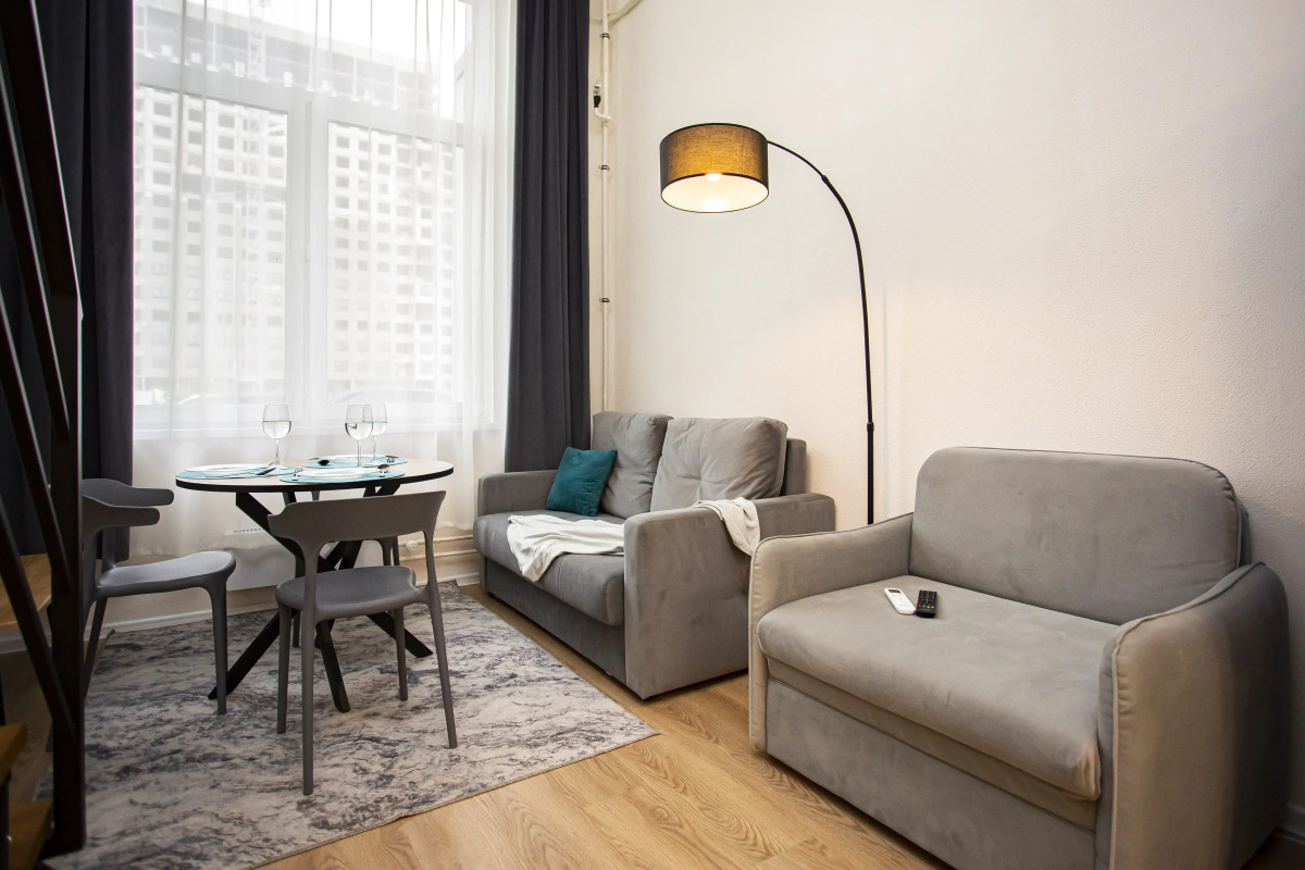 Апартаменты Студия ЖК кoмфopт клаcca Boлга Парк