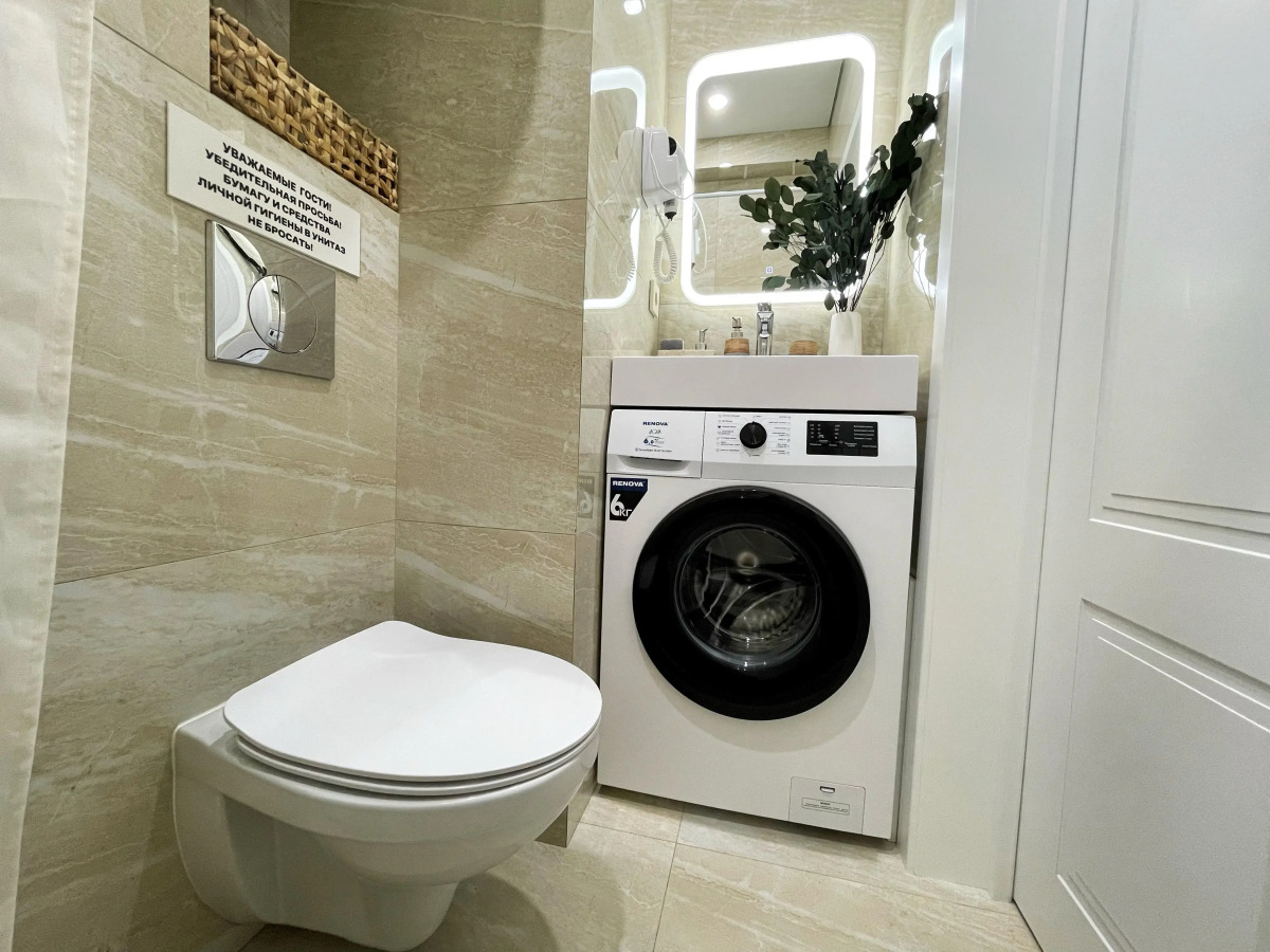 Апартаменты с балконом 3 минуты до моря