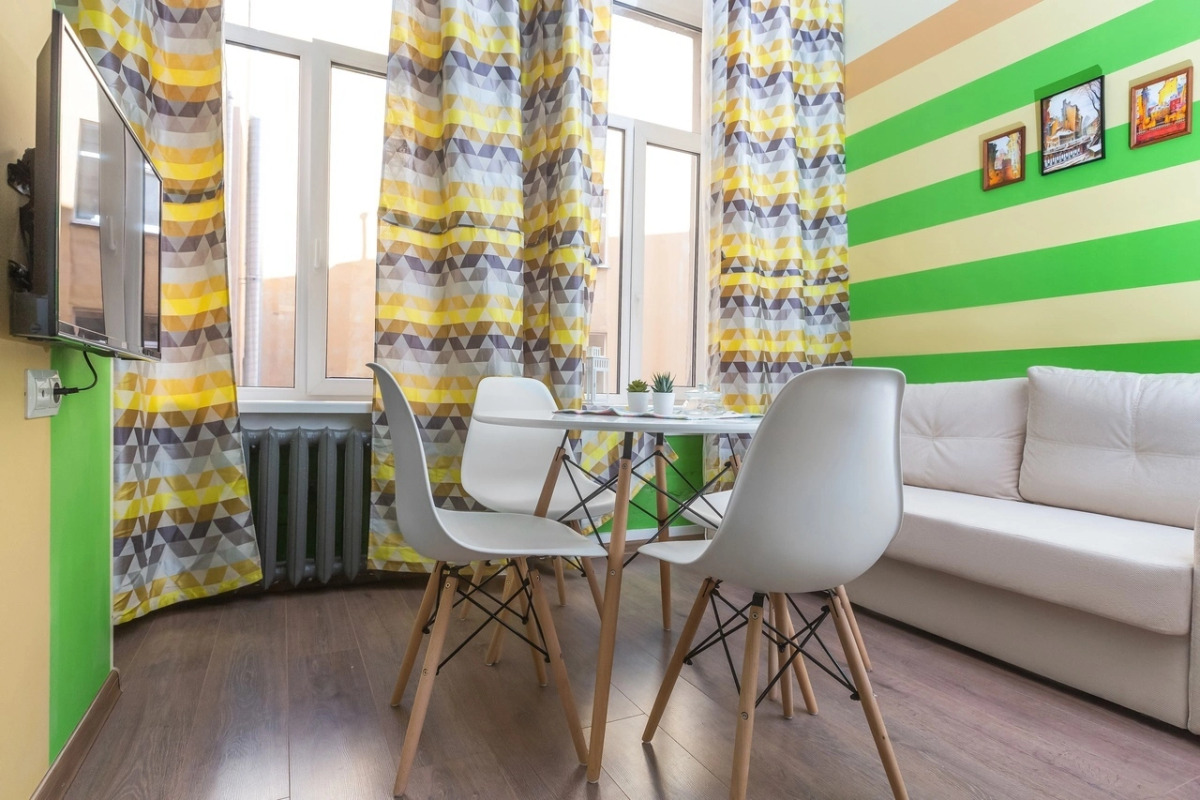 Апартаменты Nekrasoffapart Двухуровневые Green