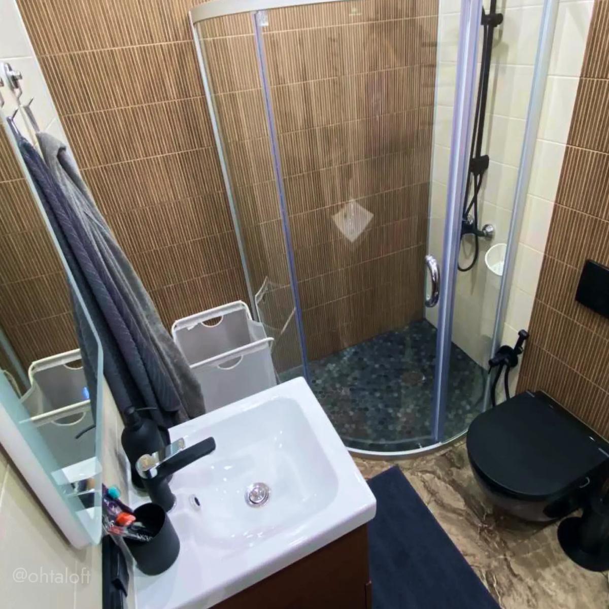 Апартаменты Охта Парк Ohta Loft Apartments с террасой