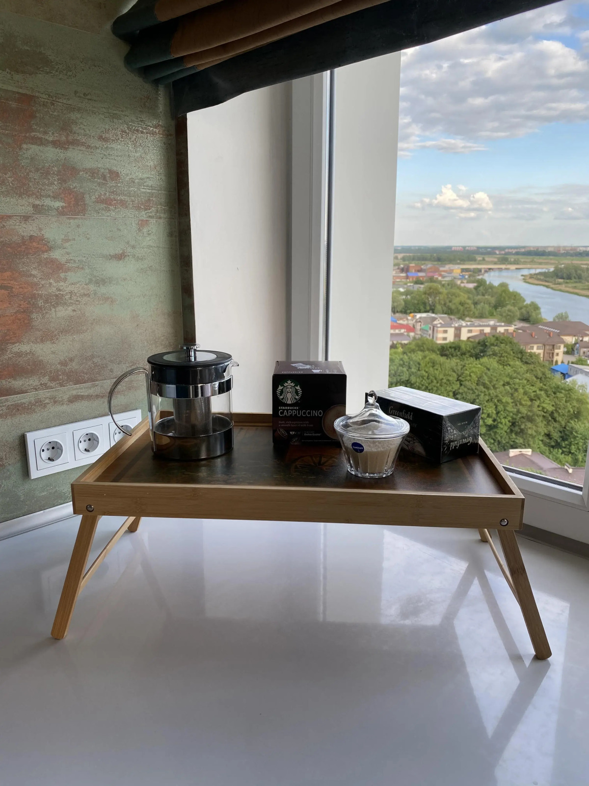 Квартира с панорамным видом на город