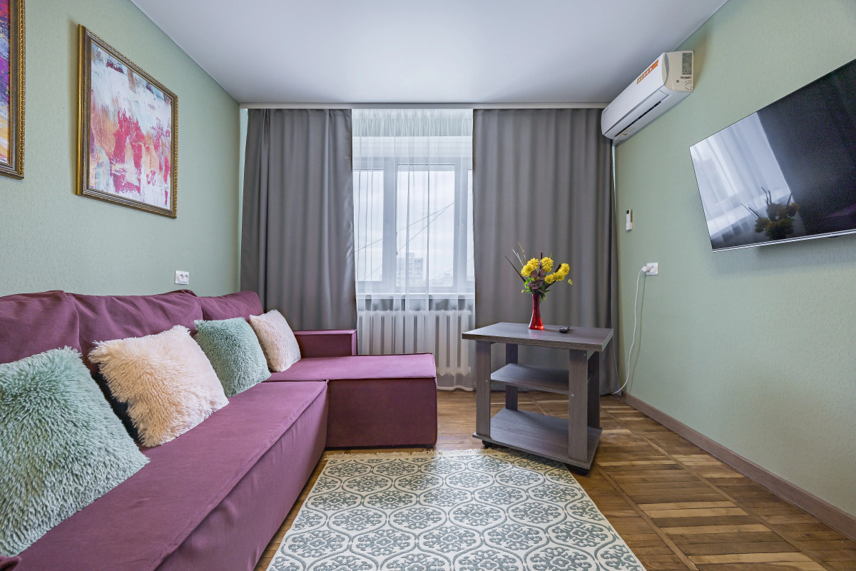 Квартира светлая и просторная