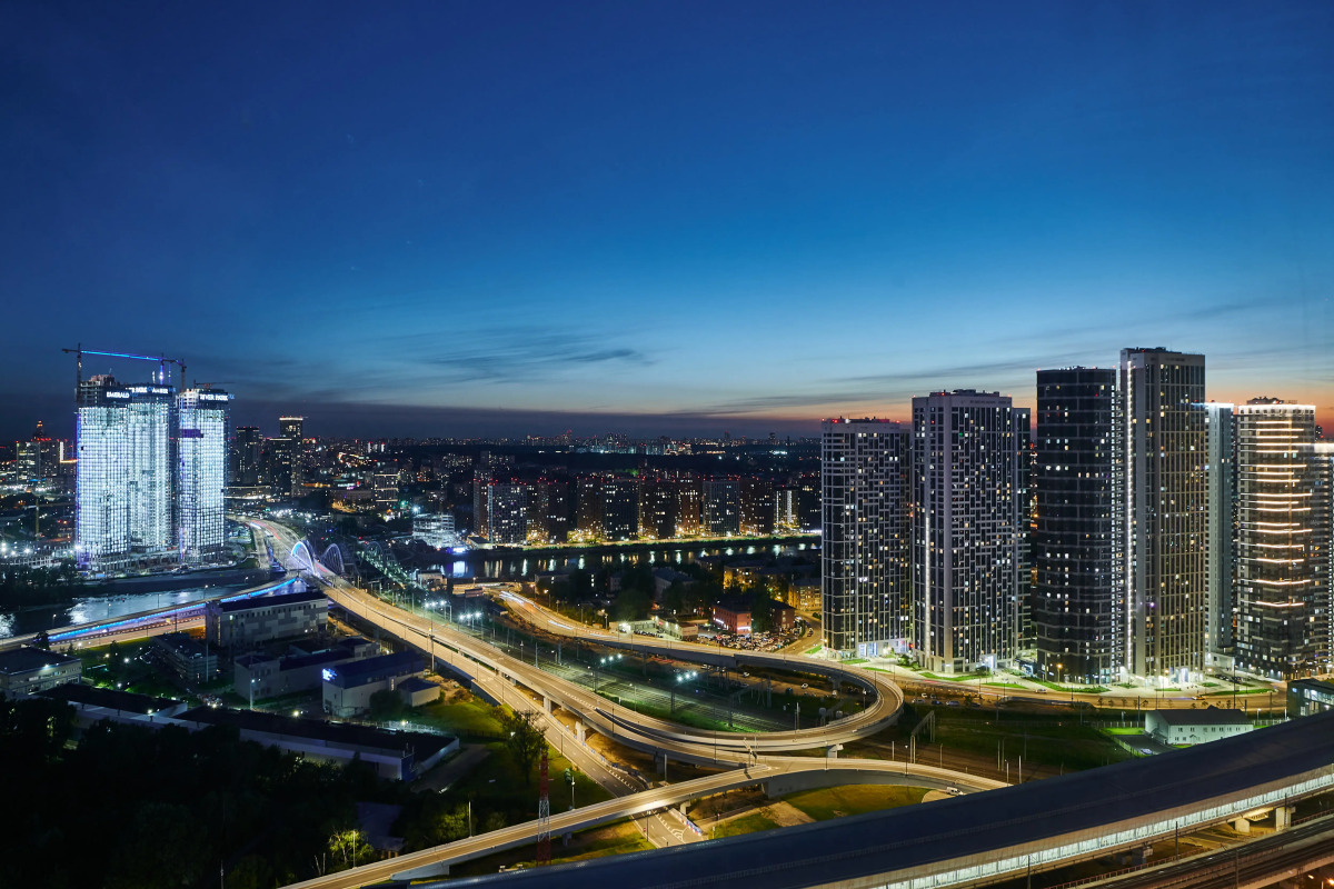 Квартира GM Apartments Шикарная Двушка в Москва Сити в Башне Око