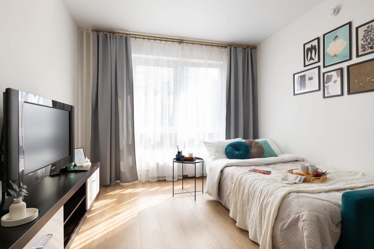 Апартаменты GOSTIO студия в ЖК Дмитровский Парк метро Яхромская