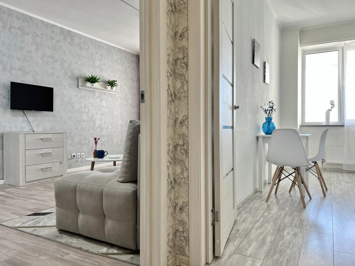 Апартаменты Просторная 1 комнатная квартира