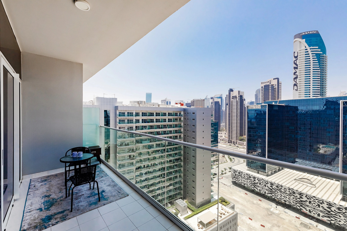 Апартаменты Damac Vera 1br With Downtown & Burj Khalifa View