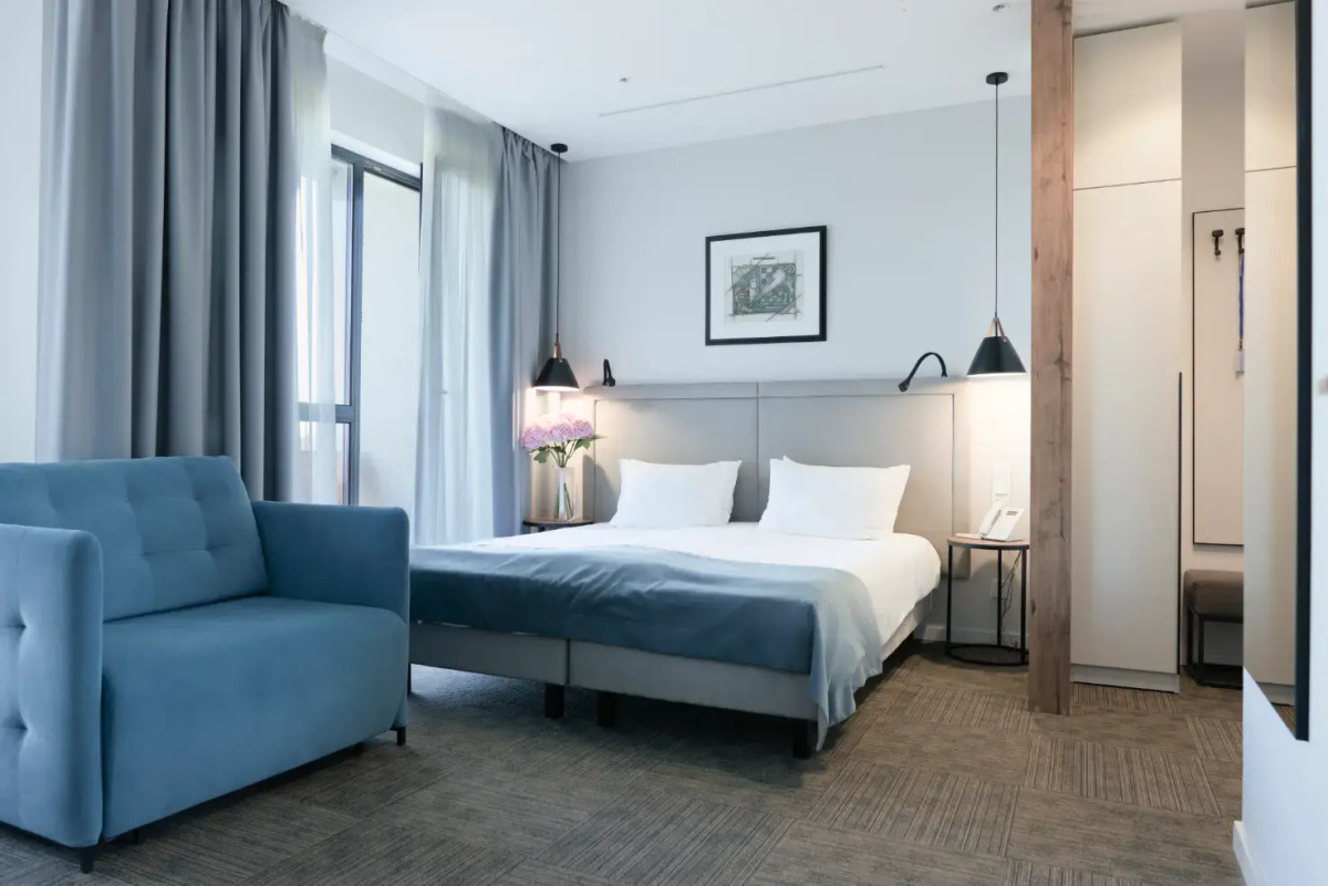 Апартаменты 4Кайф Kristall Studio с видом на море