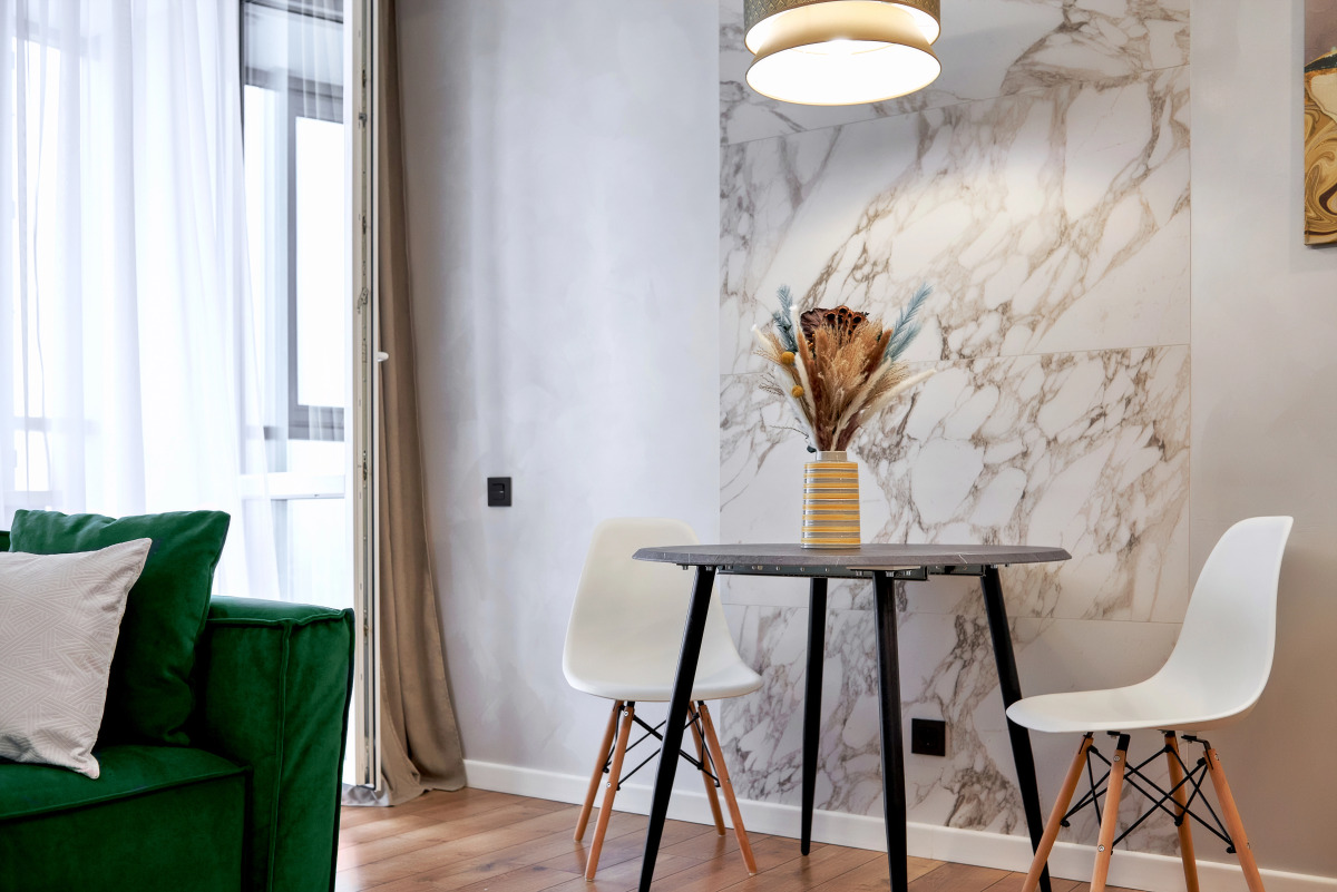 Квартира Aparts Pro Дизайнерская видовая студия у Волги в ЖК Галактика на 20 этаже