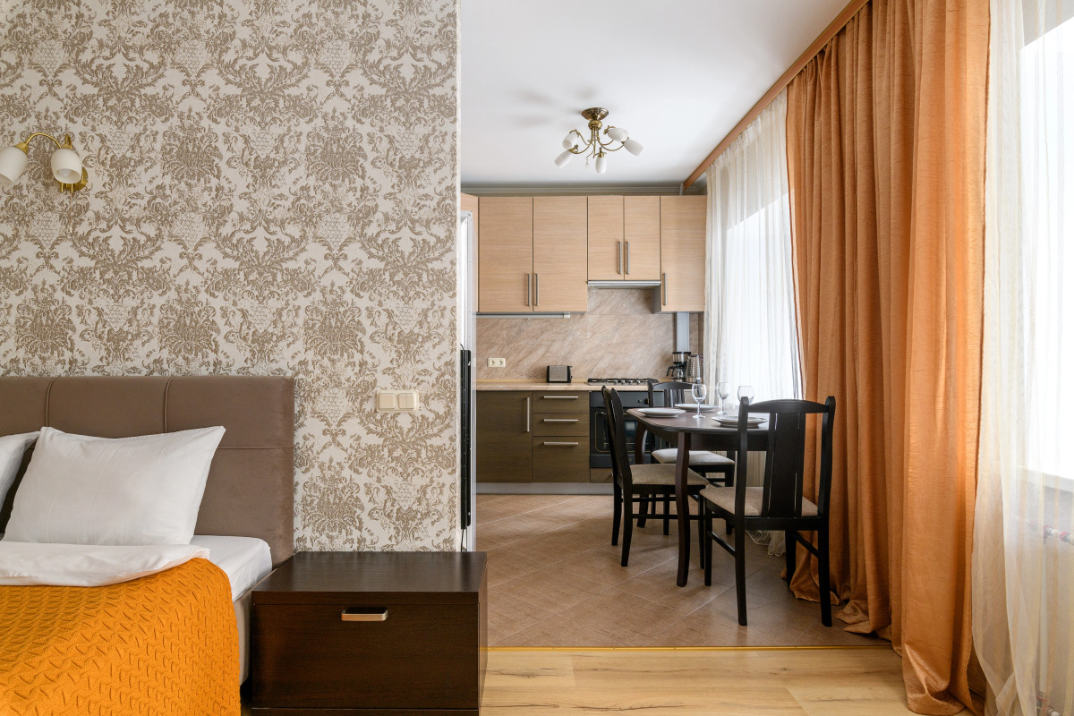 Апартаменты Sergeew Apartments Просторный на Набережной