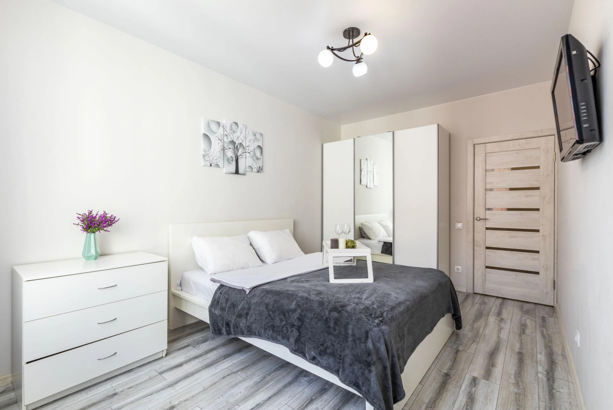 Квартира евродвушка BeGuest возле м. Уральская для четверых